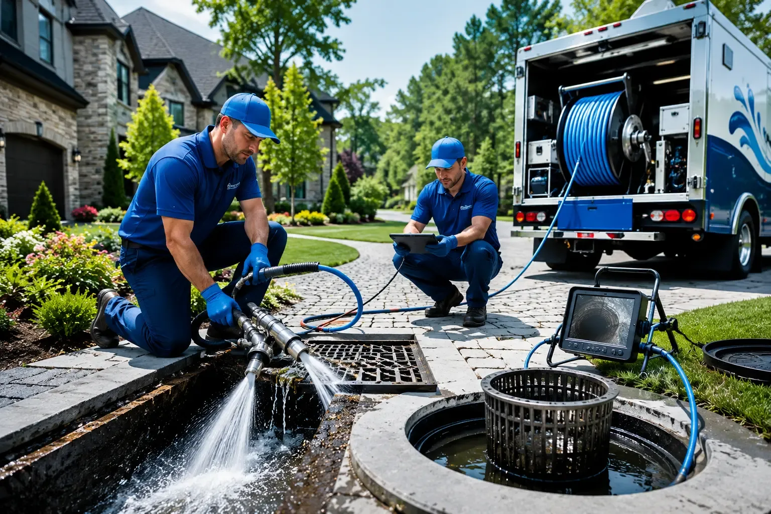Local outdoor drain cleaning professionals in Reynoldsburg, OH